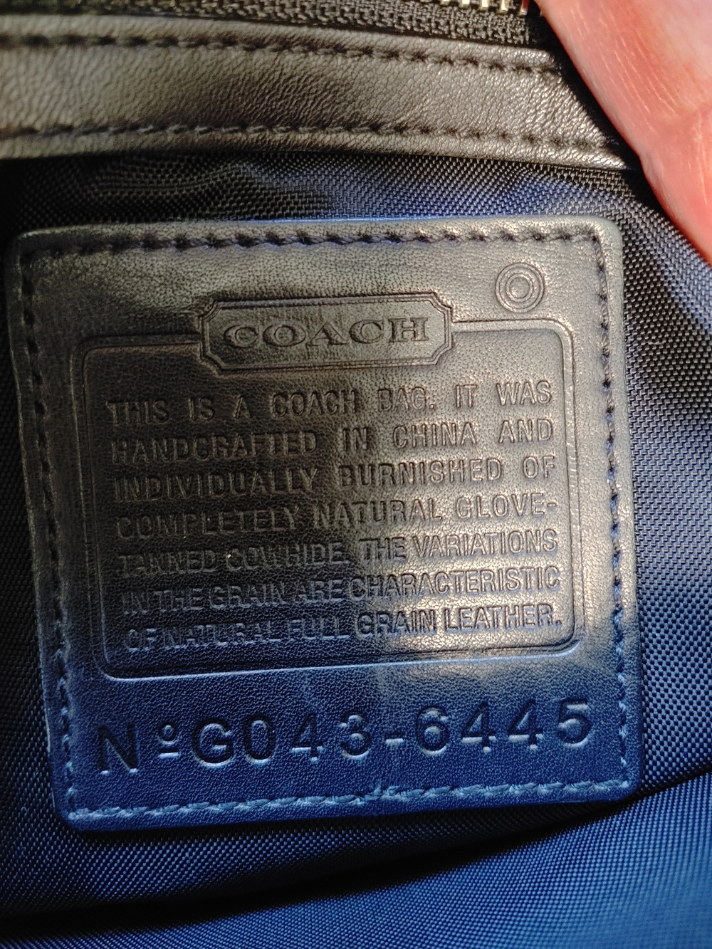 Vintage Coach Black Leather Messenger Bag - Picture 3 of 15
